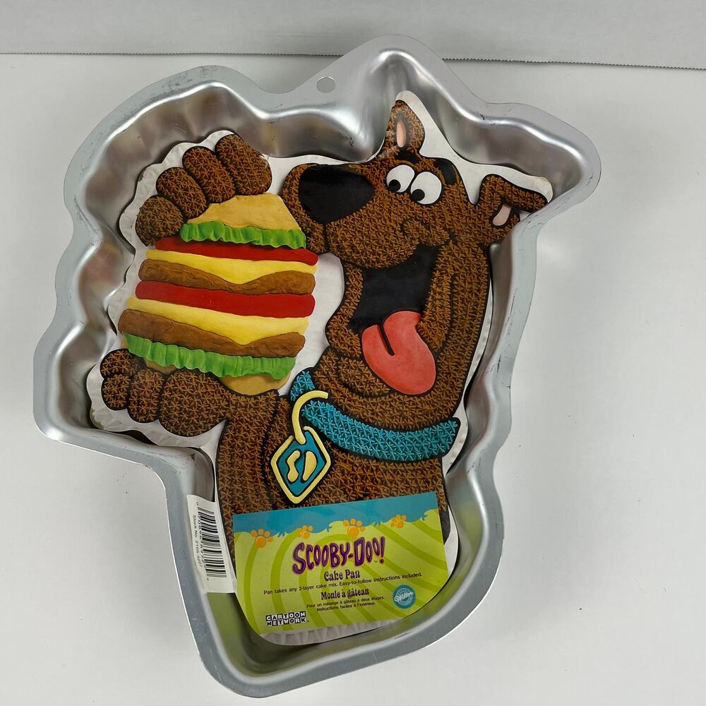 Vintage Wilton Scooby-Doo Cake Pan With Big Hamburger 2105-3227 Hanna-Barbera